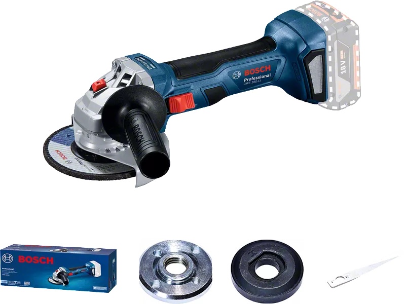 Kit de esmeril de 4-1/2'', Inalambrico 18V no incluye Bacteria y cargador, Marca Bosch