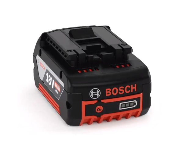 Batería  de 18 voltios con 4,0 Ah y tecnología COOLPACK marca Bosch