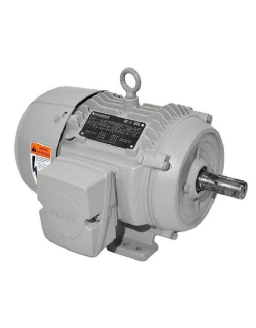 Motor trifásico Siemens de Uso Severo 20 HP, 2 Polos,3510rpm,230/400/460Vac  Frame 160L. Carcaza en hierro y eficiencia aumentada, aislamiento VPI (En vacío), Clase F