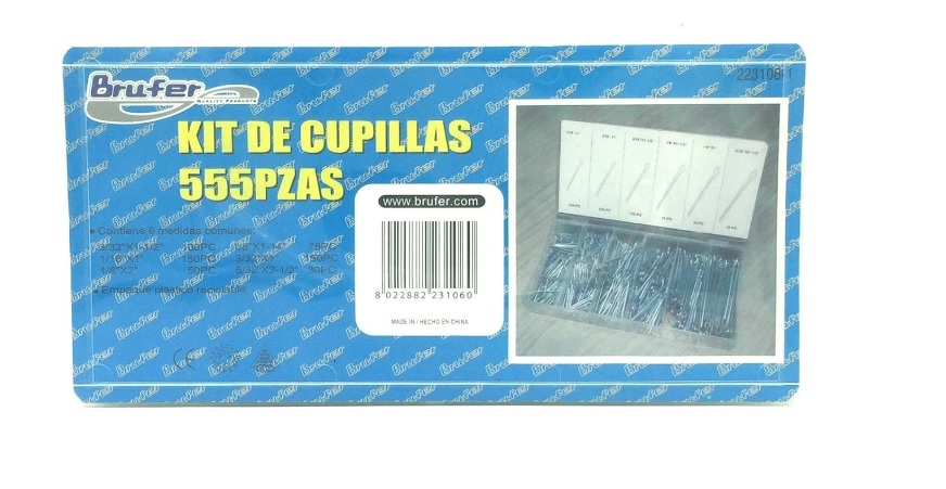 Kit de Cupillas 555 pzas