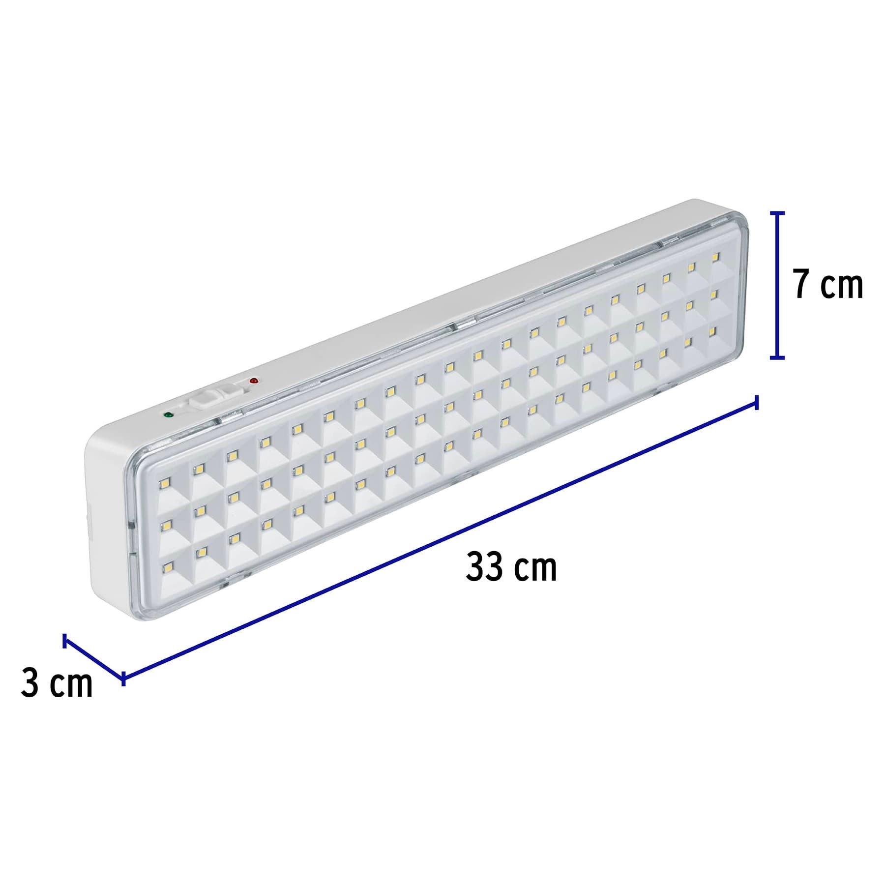 Lampara de emergencia 90 Led 300LM, Marca SEGURIMAX