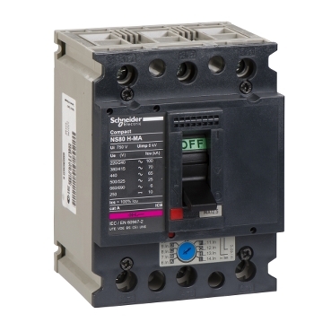 Breaker Compact NS80H-MA 3P 80A 690Vac