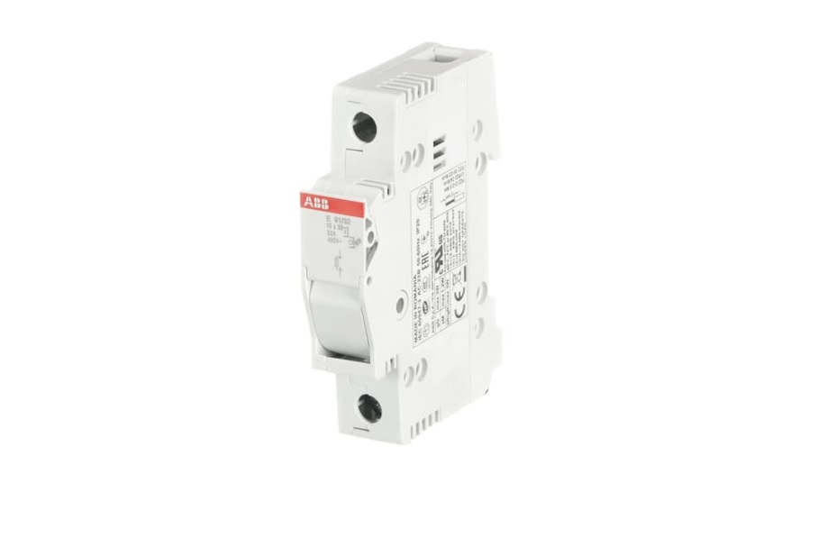 Base Portafusibles 32 A, 690 Vac, E91/32S para riel ABB
