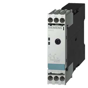 Relé temporizador, electrónico retardado a la excitación 1 conmutado, 1 rango de tiempo 5 s…100 s AC 24, 100…127 V y DC 24 V con AC 50/60 Hz con LED, borne de tornillo
