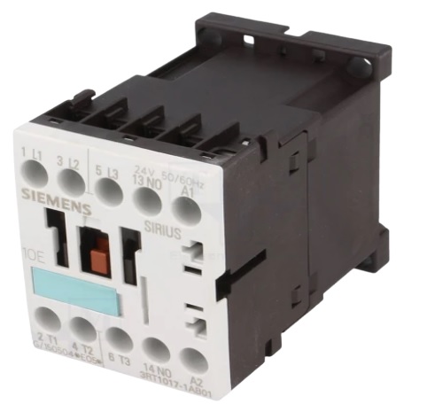 Contactor Sirius 3RT 3P 12A 24Vac 5.5KW/400