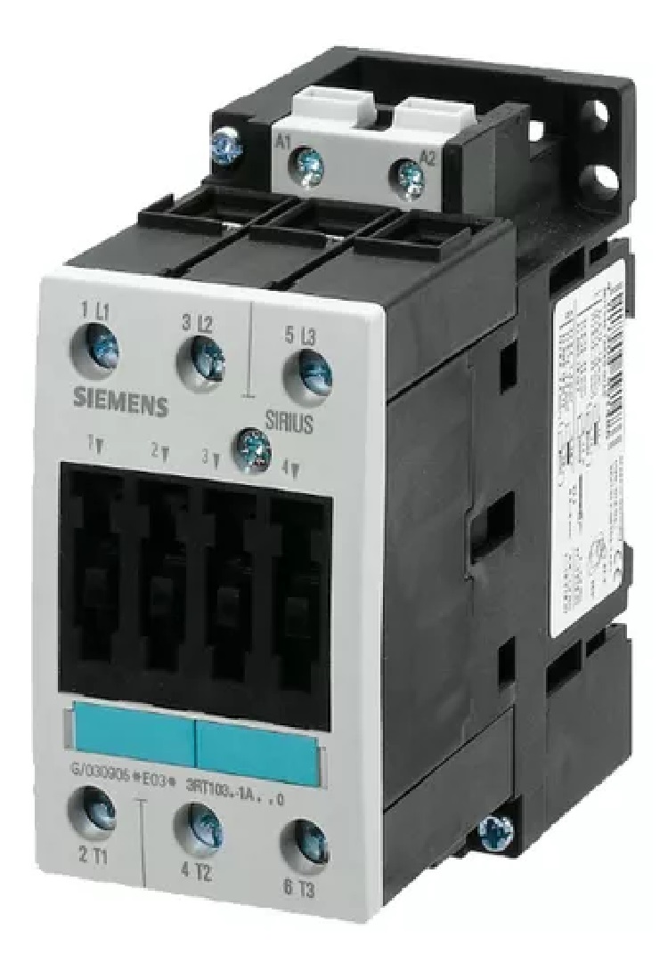 Contactor de potencia, 3 AC 32 A, 15 kW/400 V110 V AC, 50/60 Hz 3 polos, Tamaño S2, borne de tornillo !!! Producto a extinguir El sucesor es SIRIUS 3RT2 El tipo sucesor preferido es >>3RT2027-1AG20<<