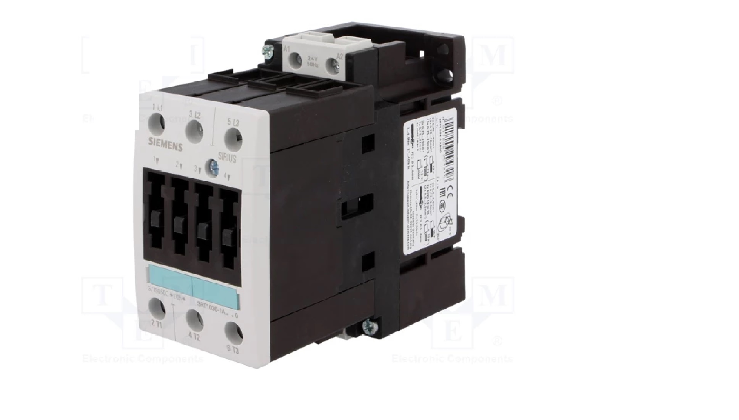 Contactor Sirius 3RT2 3P 40A 100Vac