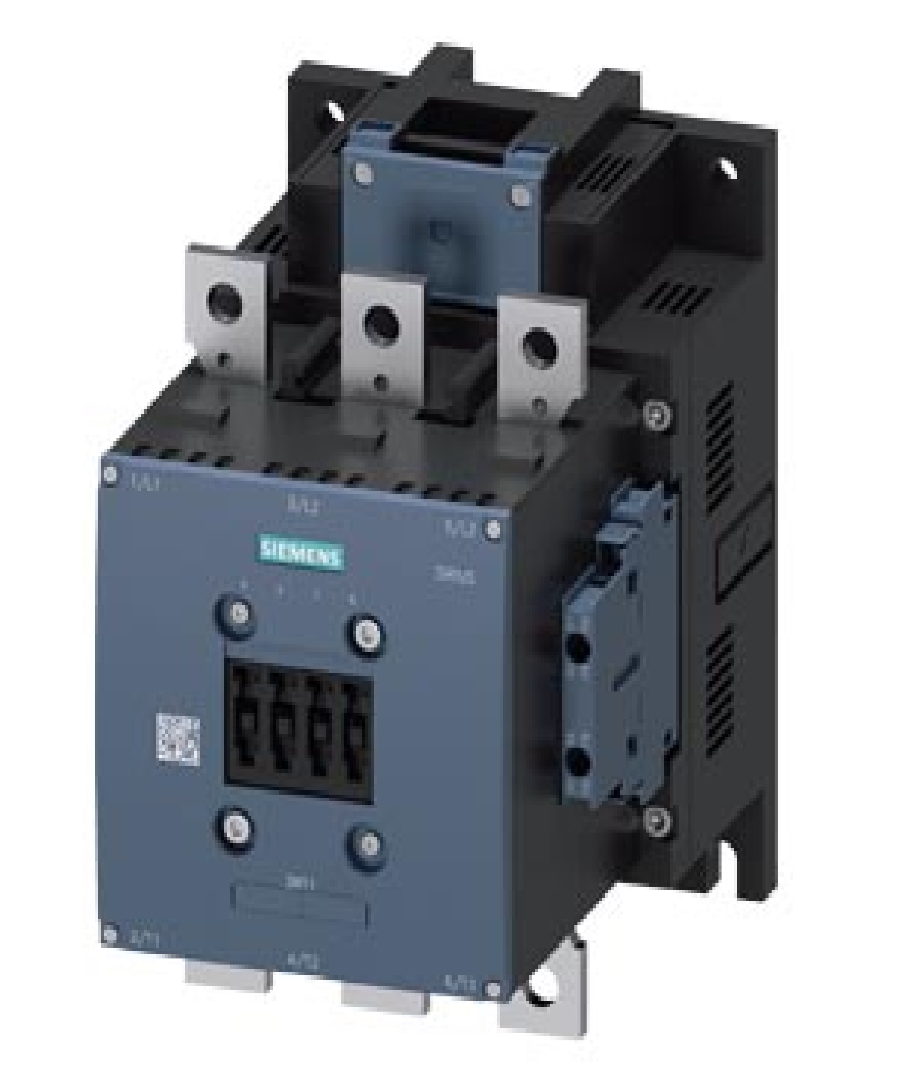 Contactor de potencia, AC-3e/AC-3 265 A, 132 kW/400V, Uc: 110-127 V tripolar, contactos auxiliares 2 NA + 2 NC