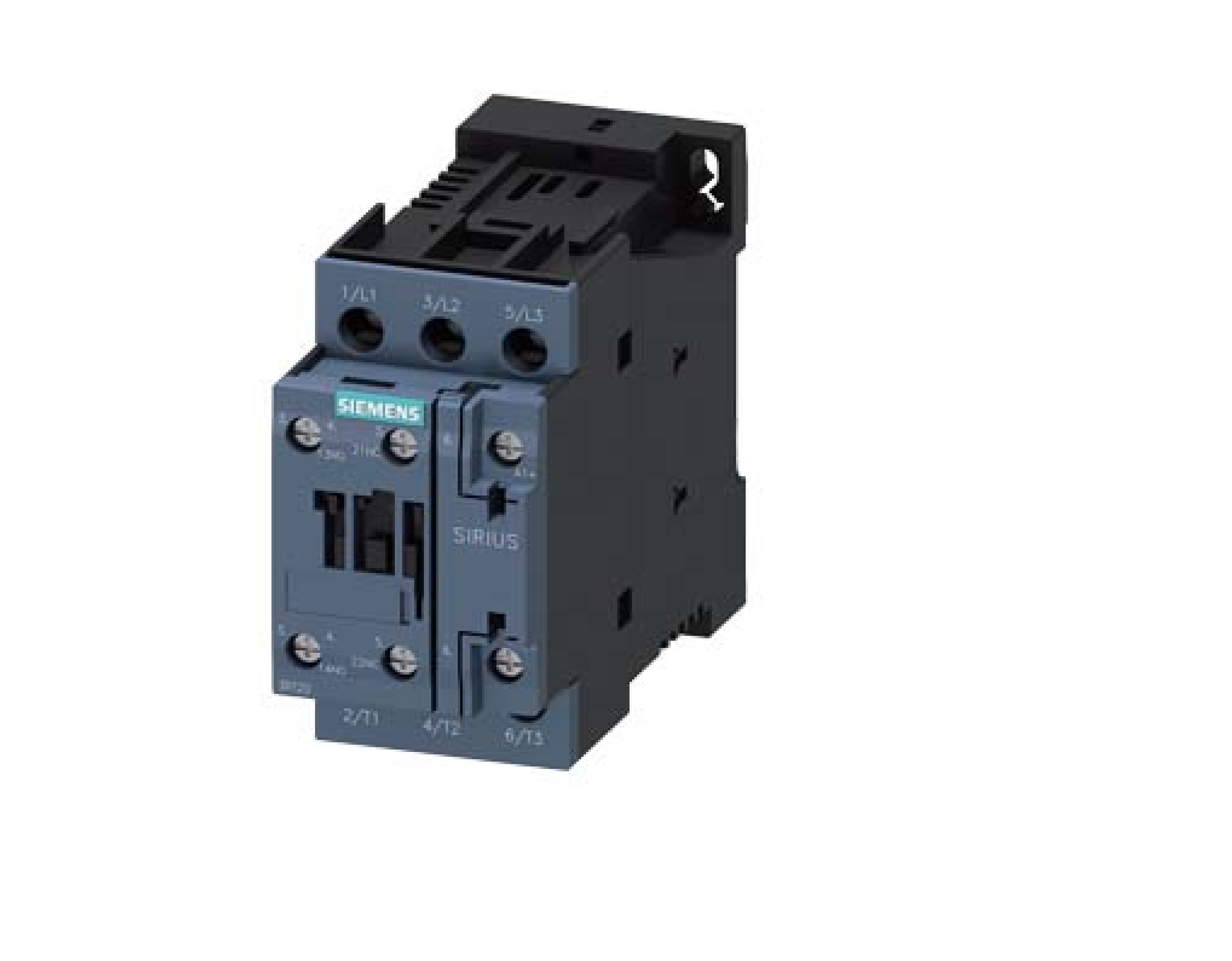 Contactor de potencia, SIRIUS,AC-3e/AC-3, 9 A, 4 kW/400 V, tripolar, 110 V AC, 50/60 Hz, contactos auxiliares: 1 NA + 1 NC