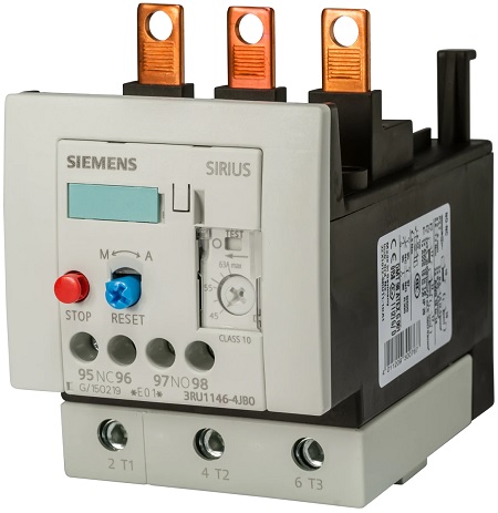 Rele térmico SIEMENS SIRIUS 3RU11 45...63A clase 10 frame S3