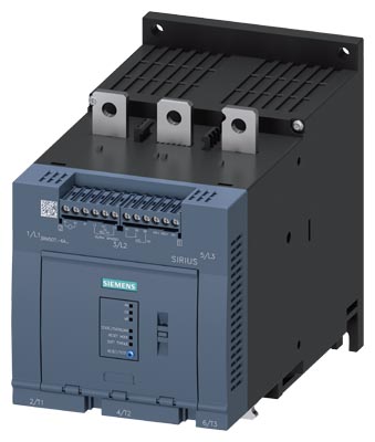 Arrancadores suaves 200HP SIRIUS 200-480 V 315 A, AC 110-250 V bornes de tornillo salida analógica SIEMENS
