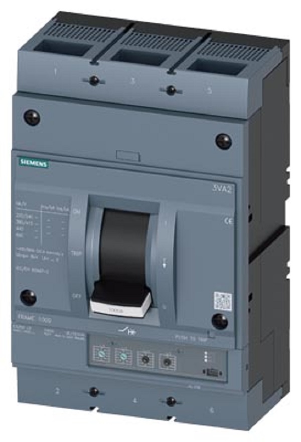 Interruptor automático 3VA2 IEC tamaño 1000,800 A At6,690 V AC