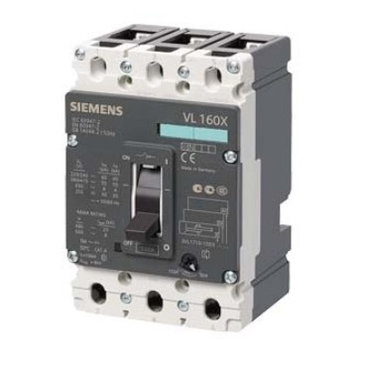 Breaker de caja moldeada Siemens 3VL de 3P 125A