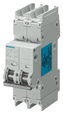 Breaker magnetotérmico miniatura240 V 14kA, 2-pole, D, 6 A, D=70 mm according to UL 489