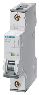 Breaker 1P, 2A, Curva C, Marca Siemens