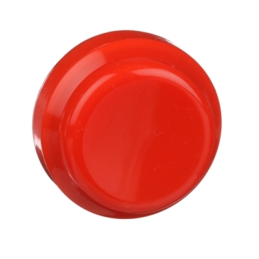 Capuchón de goma de color rojo para control y señalización de diámetro 30mm