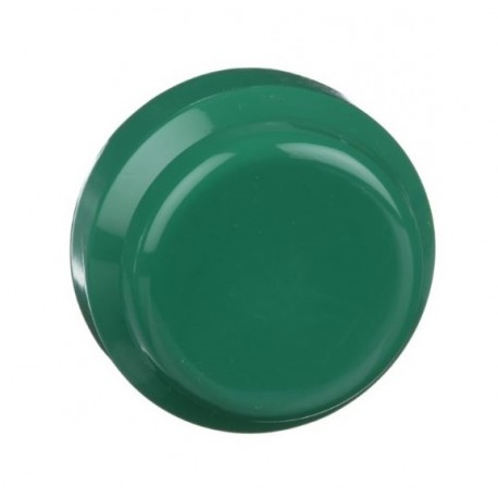 Capuchón de goma de color verde para control y señalización de diámetro 30mm