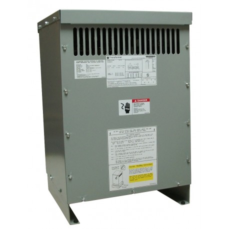 Transformador seco trifásico 15kVA, 480/208-120Vac