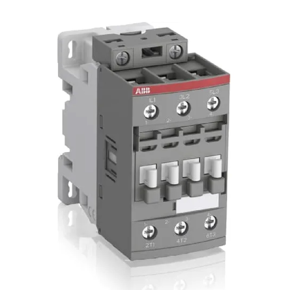 Contactor Marca ABB, 3P, AC3-38A, 690V, Bobina de rengo 100-250Vac/dc