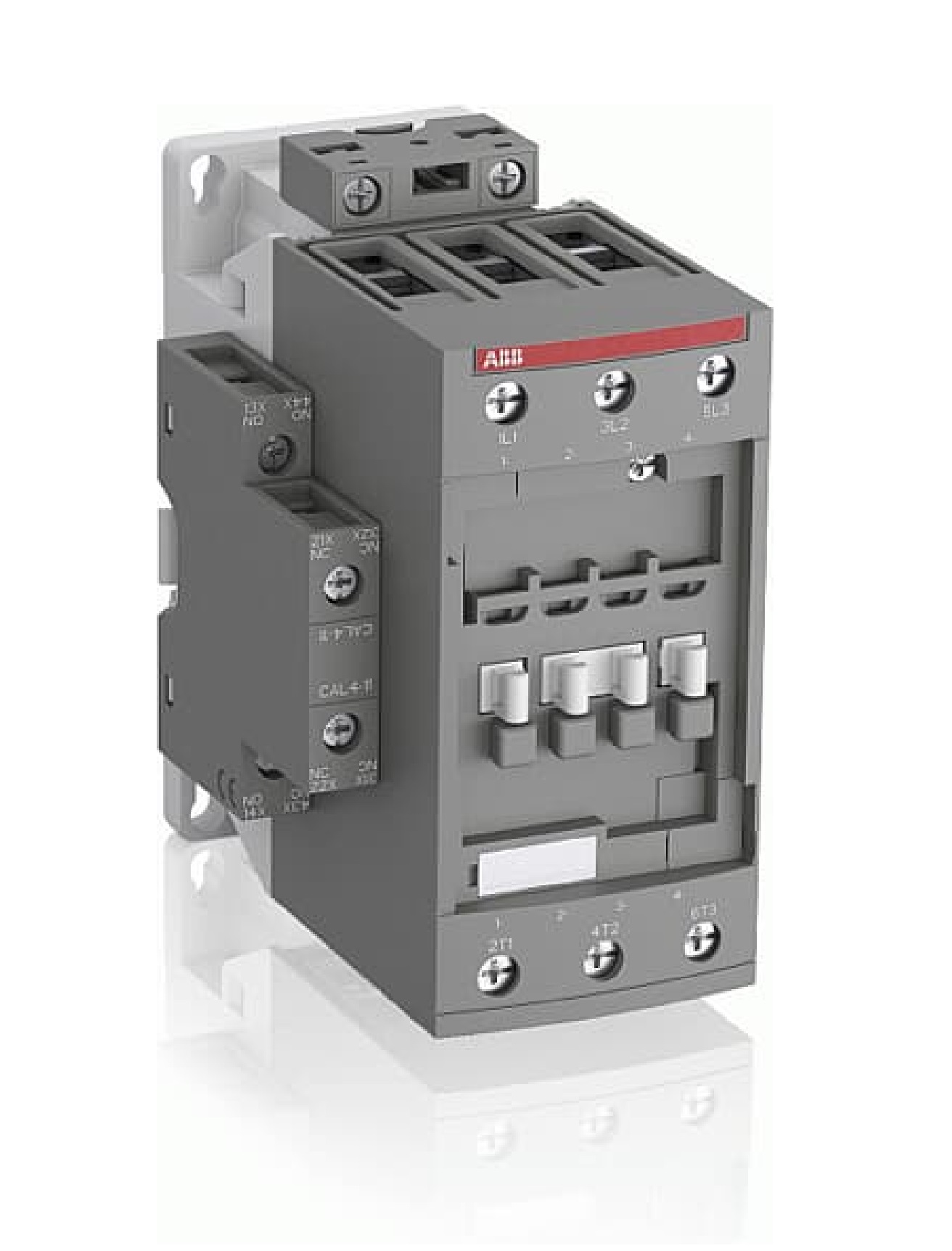 Contactor Marca ABB, 3P, AC3-65A, 690V, Bobina de rengo 100-250Vac/dc