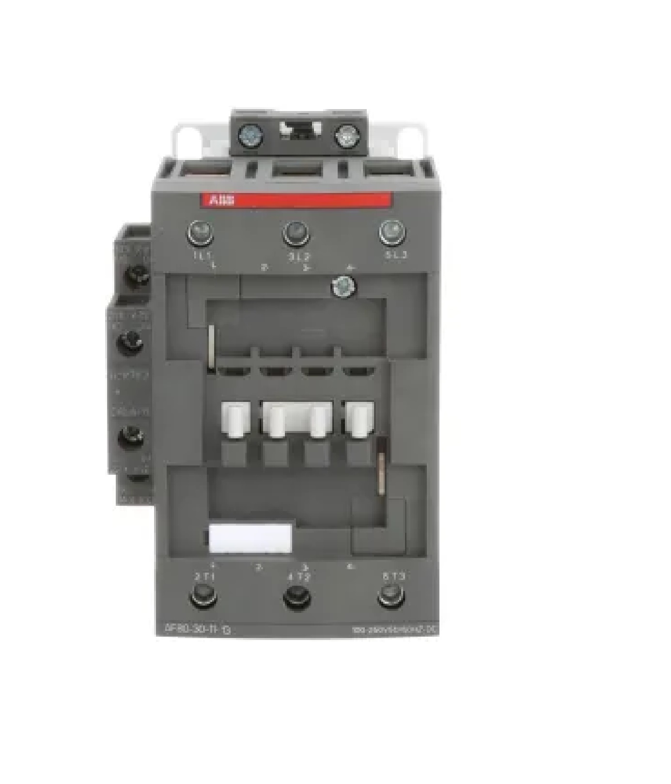 Contactor Marca ABB, 3P, AC3-80A, 690V, Bobina de rengo 100-250Vac/dc