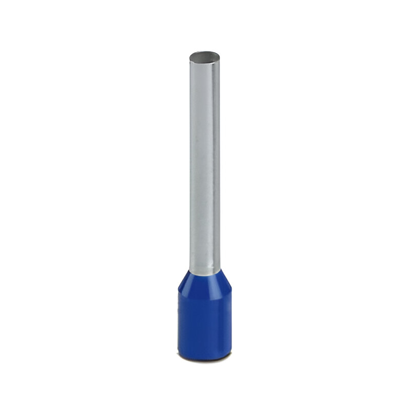 PUNTERA, LONGITUD DE PUNTERA: 18 MM, LONGITUD: 24 MM, COLOR: AZUL, PARA CABLE 14 AWG (2,5 MM2) PHOENIX CONTACT