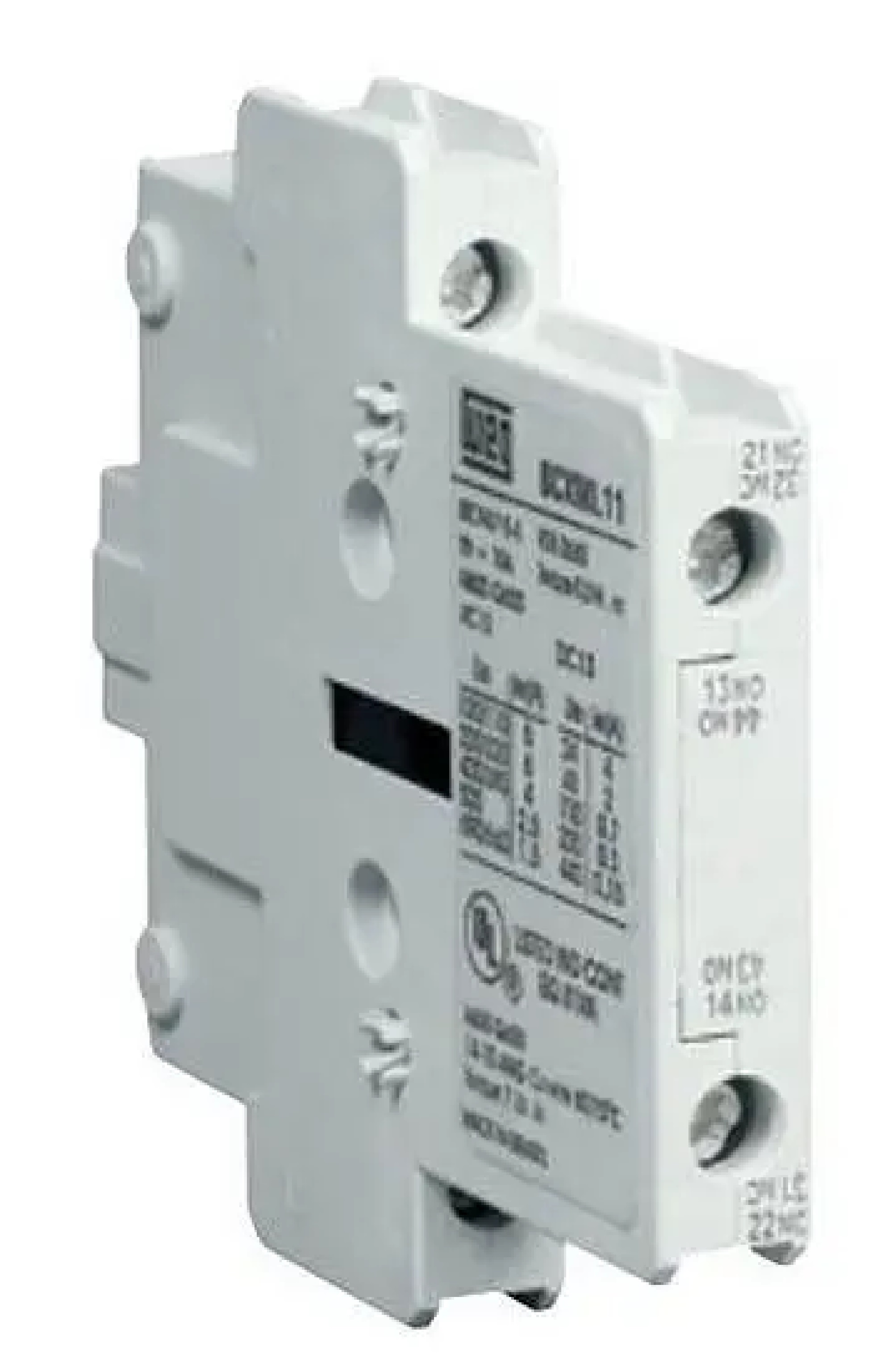 Contacto auxiliar frontal 1NA+1NC para contactor CWM9,CWM300