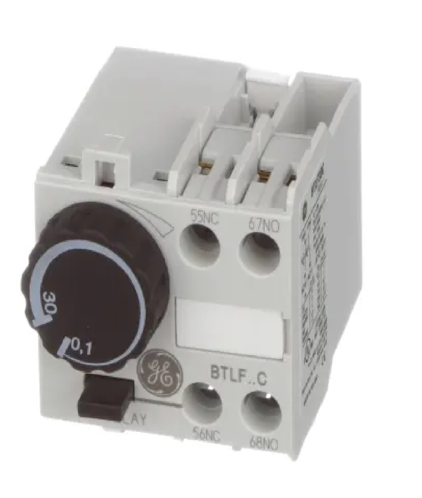 Temporizador de contactor, neumático, en retardo, 1NA-1NC, montaje frontal; 0,1-30 segundos