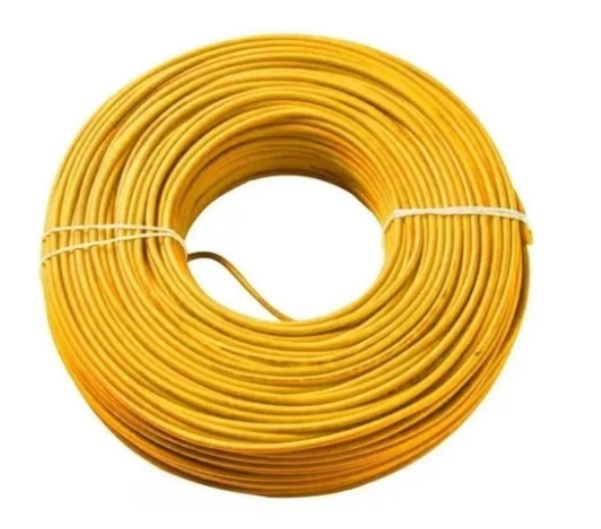 Cable 18 AWG instalación de cobre 105°C color amarillo