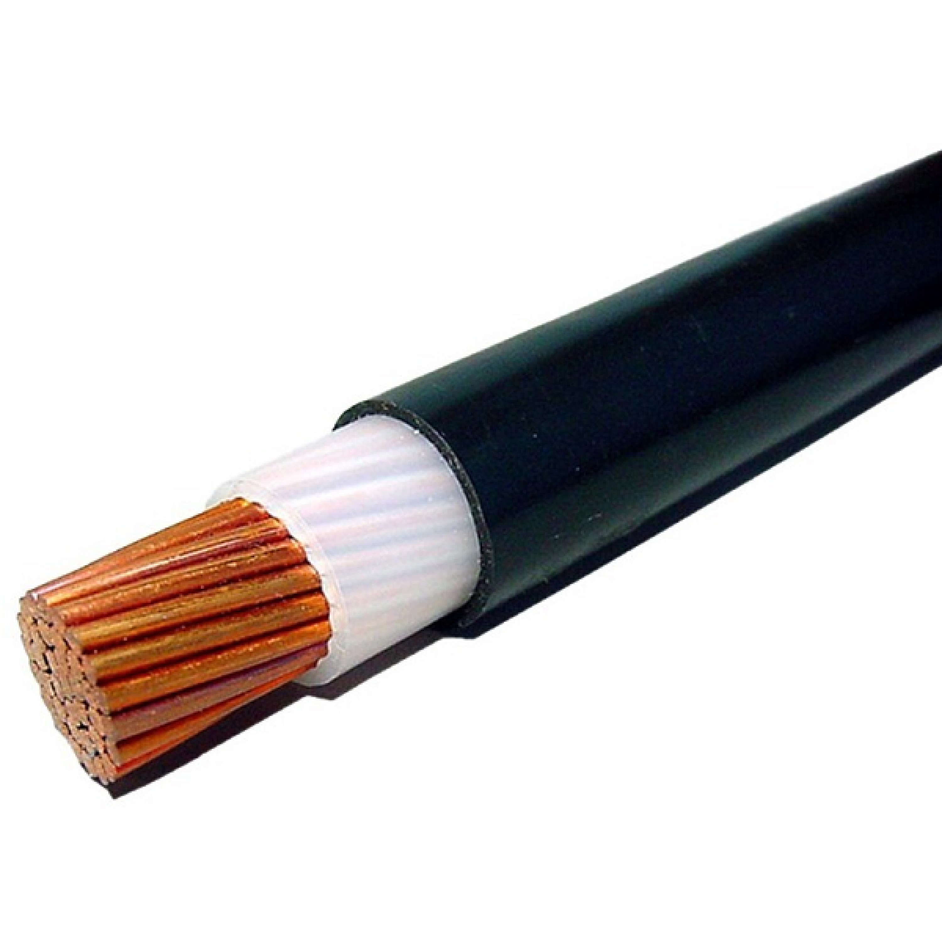 Cable 250 MCM TTU XLPE de cobre 90°C color negro