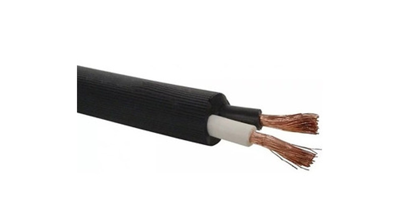 Cable 2X10 AWG TSJN de cobre 60°C color negro