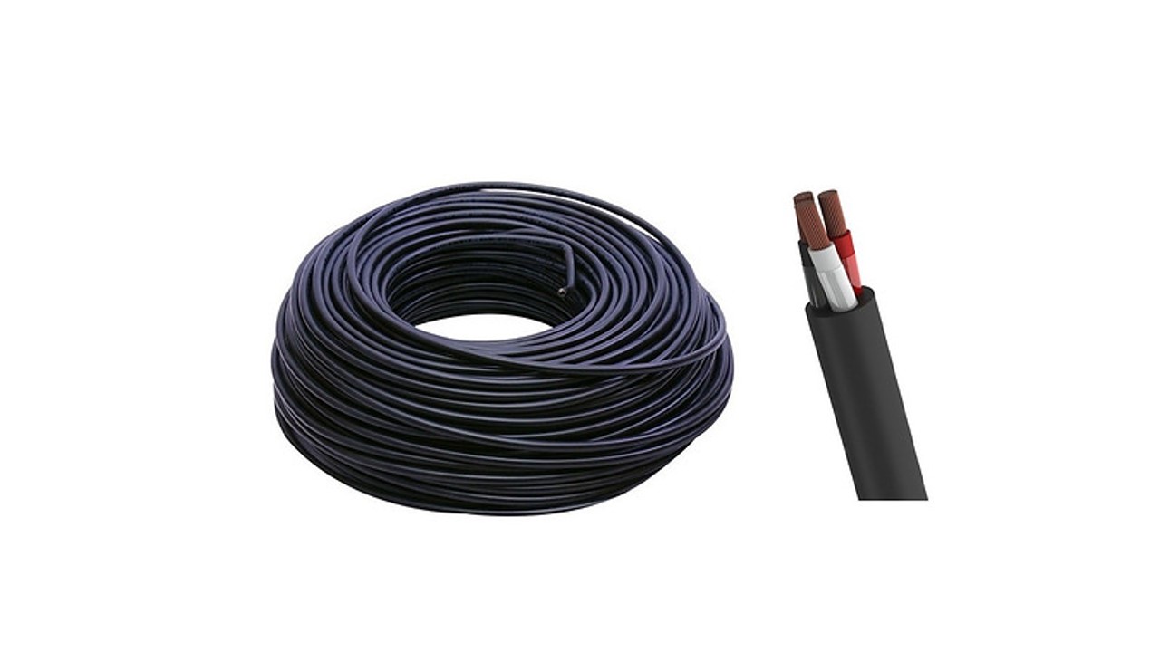 Cable 3X10 AWG TSJN de cobre 60°C color negro