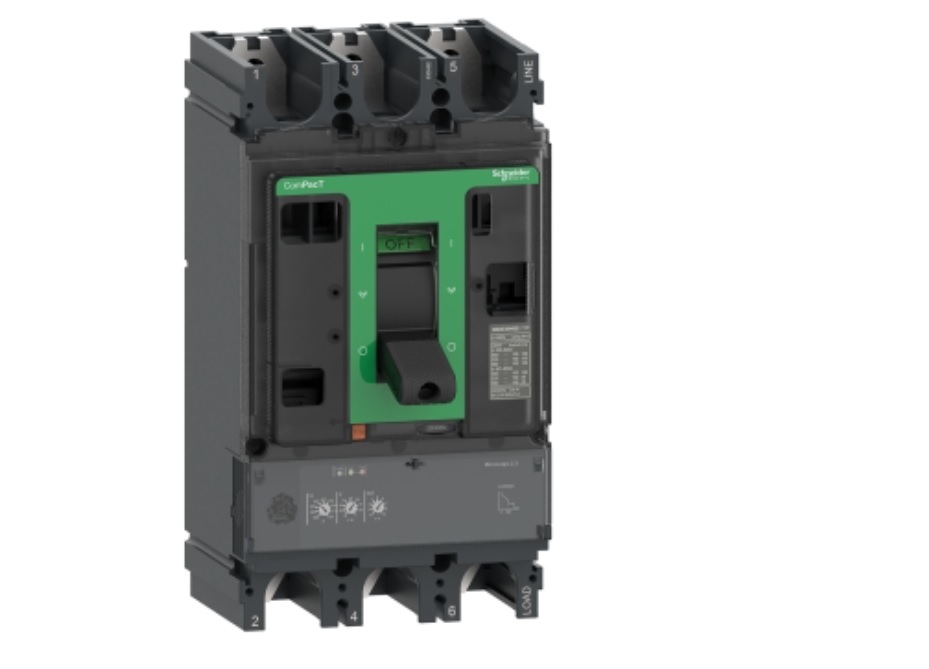 Breaker ComPact NSX400, 3P, 400A, Ir 160....400, 220V-440V. SCHNEIDER.