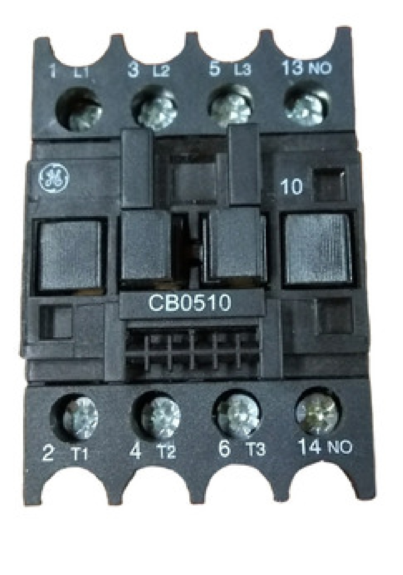 Contactor de potencia, AC-3 =11,5A, 4kW/400V, 1NA,110Vac, 3 polos.