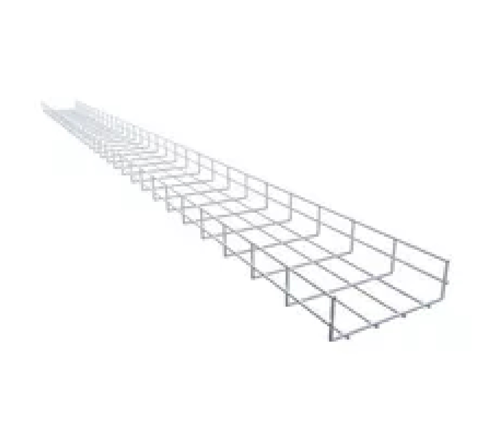 Escalerilla cablofil de Electro galvanizado, de 150X54mm con 3M