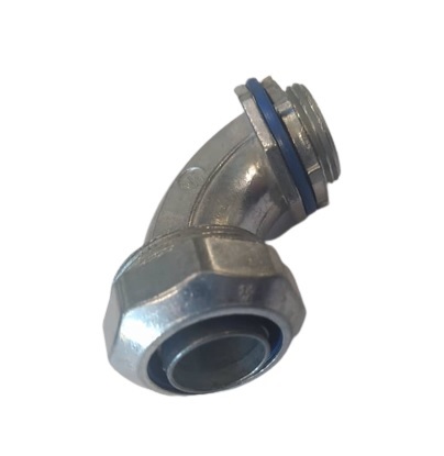 conector curvo de 90° liquid tight de 1/2 pulgada