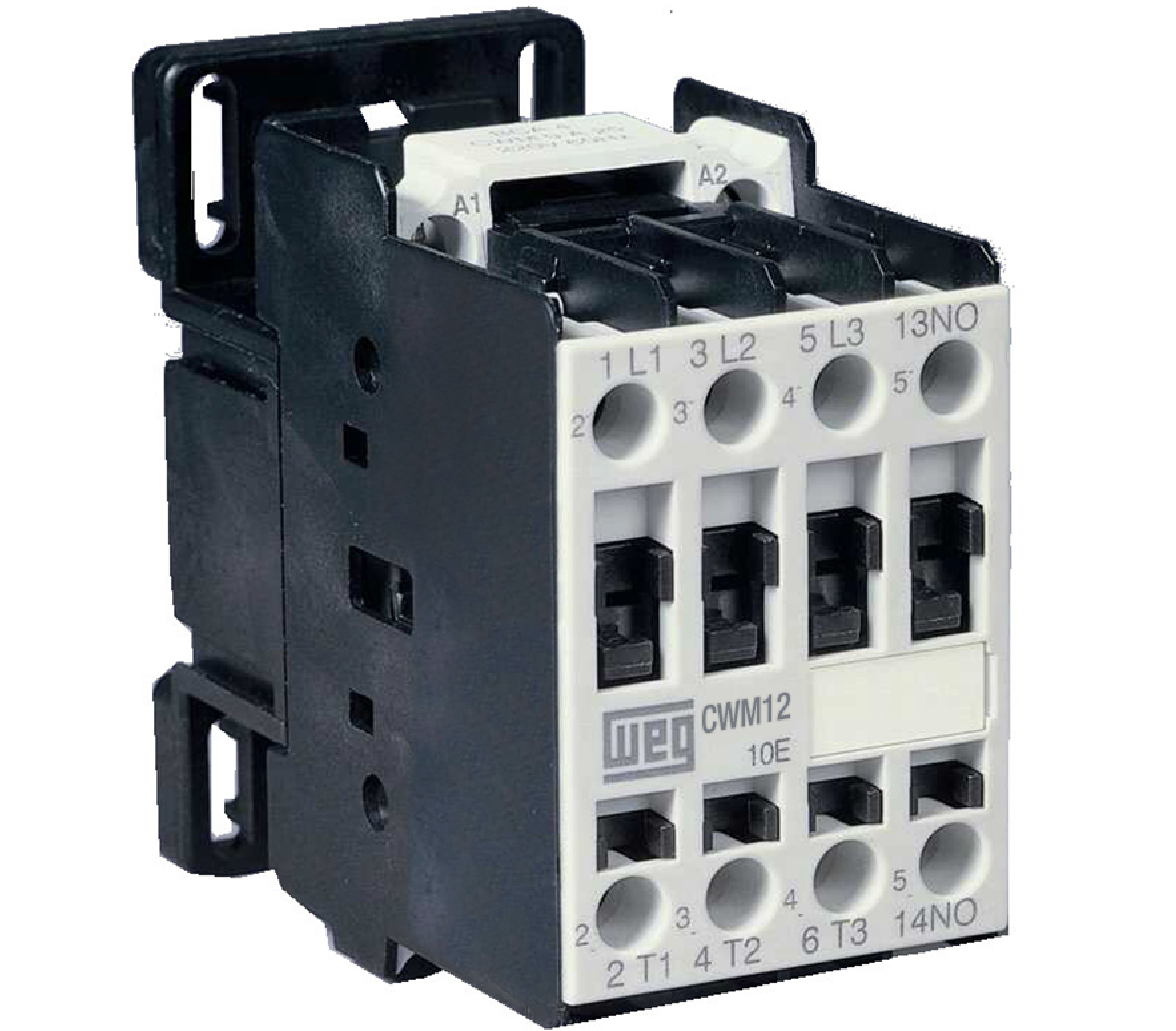 Contactor tripolar,bobina 110V, 1NA, I máx AC3 12A,