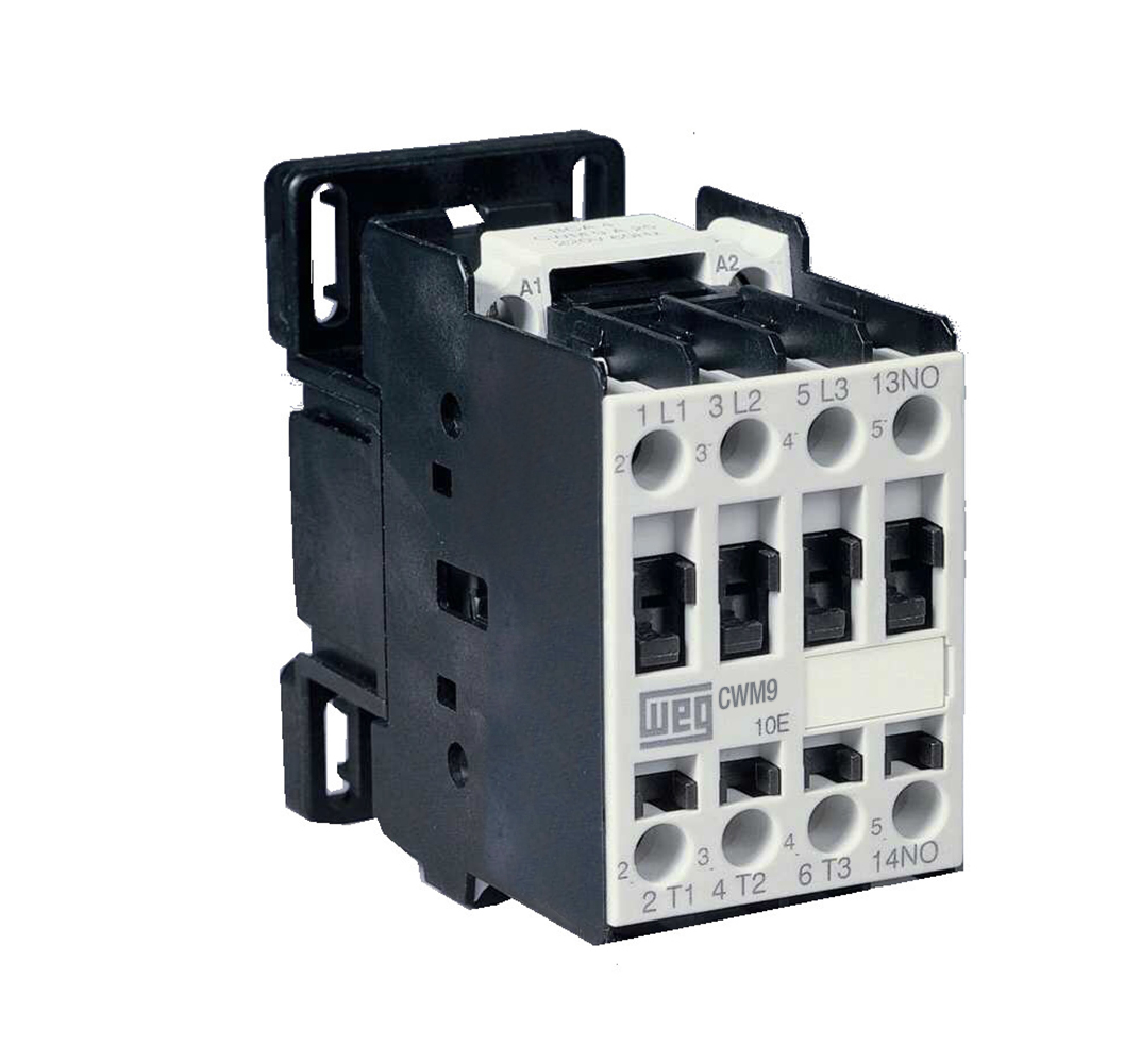 Contactor tripolar,bobina 110V, 1NA, I máx AC3 9A,