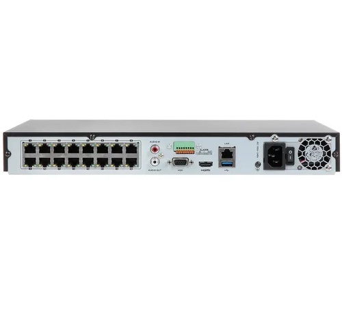 NVR 16 canales IP / 16 canales PoE 12MP 4K