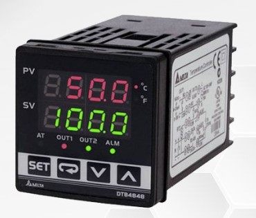 Controlador de temperatura Output 1- Relay 250V 5A Output 2- Relay 250V 5A, alimentacion 100-240V con comunicacion modbus rs485 48mmx48mm