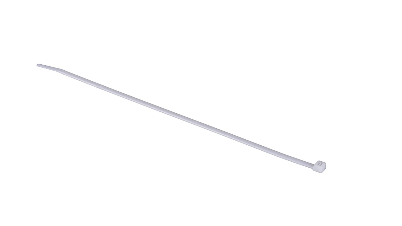 AmarreT10 Blanco (25cm x 4.8mm)x100 TP