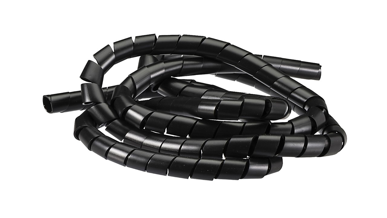 Espiral negro 19mm(3/4)x5M 12-40 Cables16-W