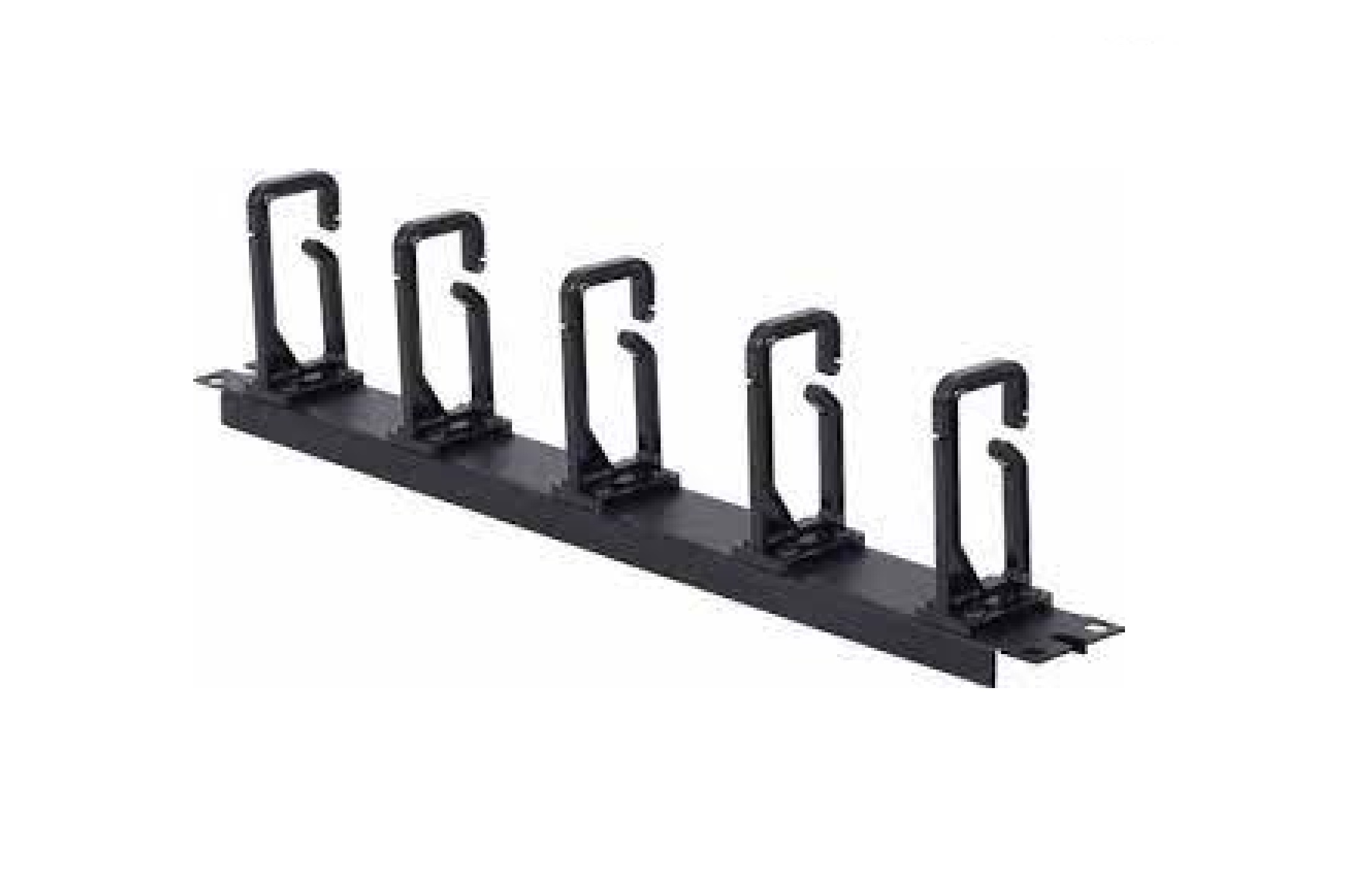 Ganchos organizadores para gabinetes rack de 40X80mm