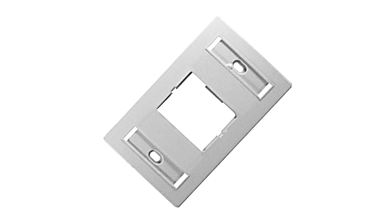 Placa frontal para datos compatible P color blanco