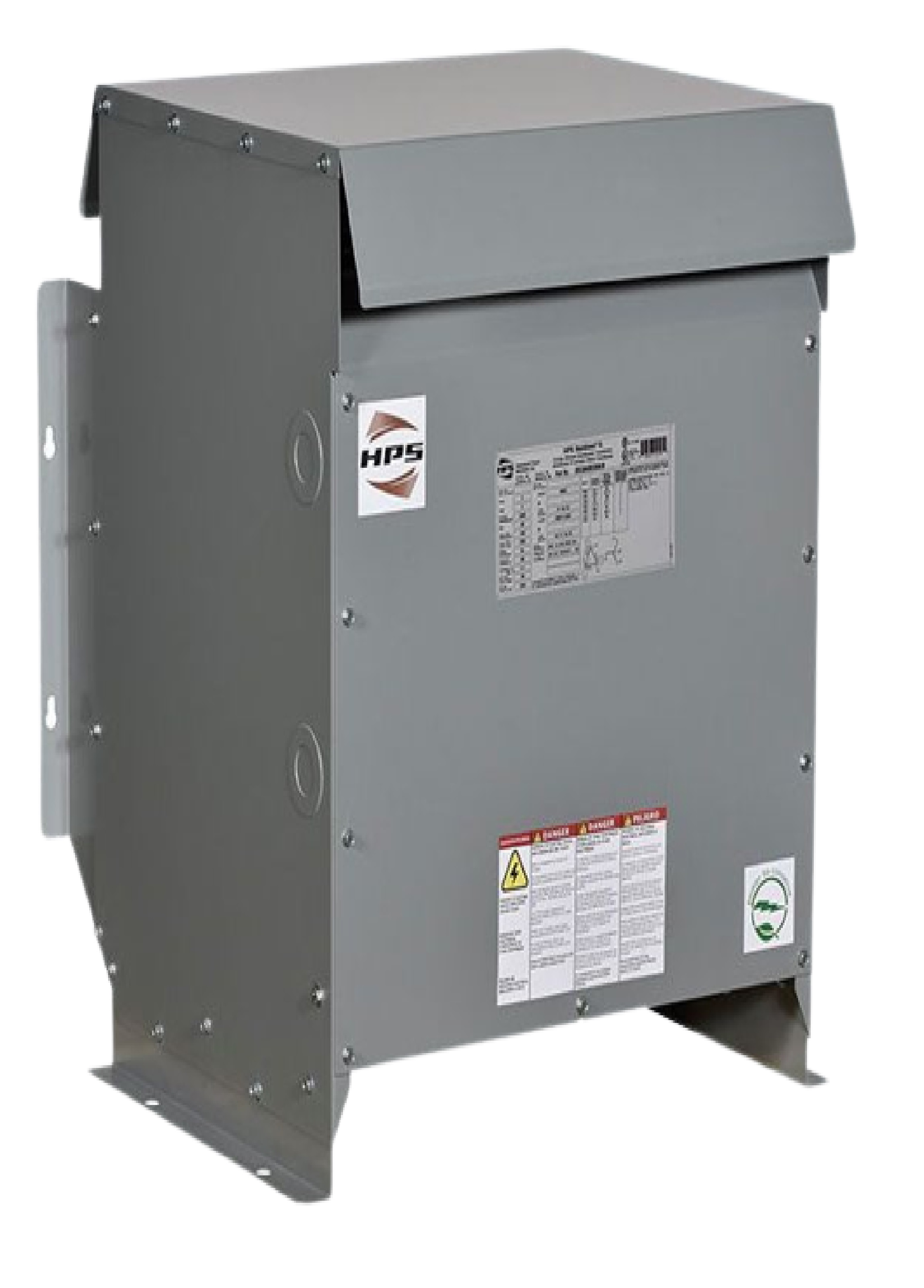 Transformador seco trifásico HPS 150kVA, 480Vac, 208Y/120Vac.