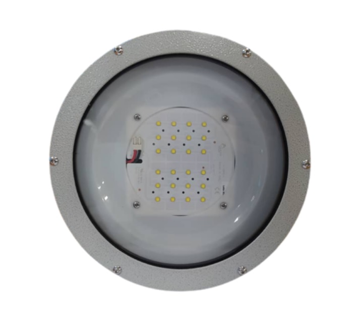 luminaria Led de 60W 120-277Vac con conexión directa para montaje en poste IP66 zona 21 , 22