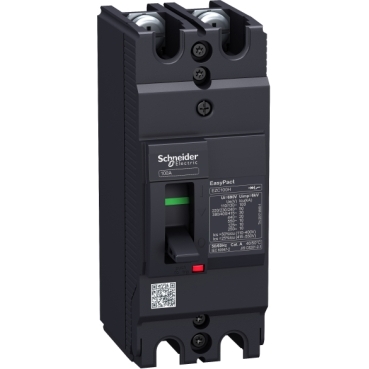 Breaker Easypact EZC100H 2P 15A 550Vac