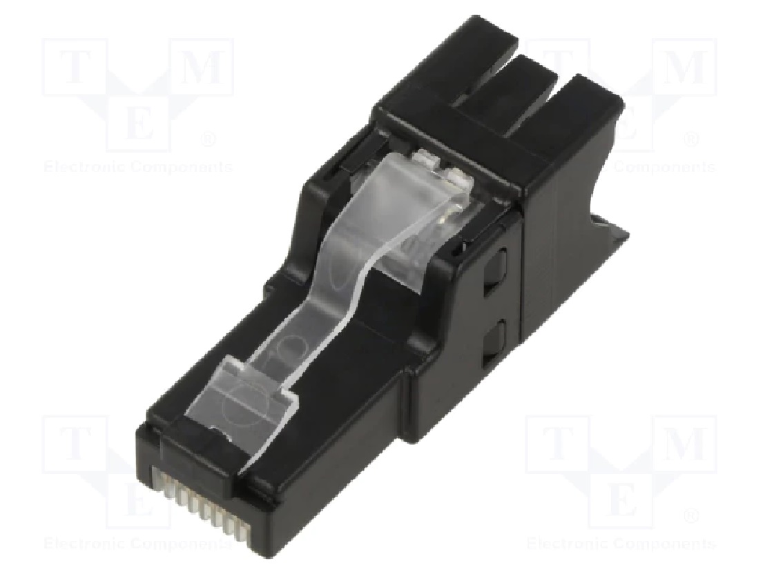 Conector para terminación en campo RJ45, categoría 6A UTP, 22-26 AWG