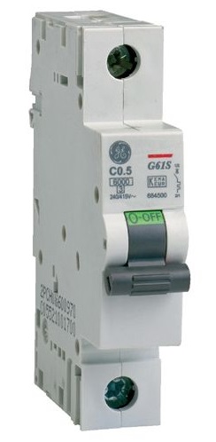 Breaker General electric de 1P 2A 415Vac