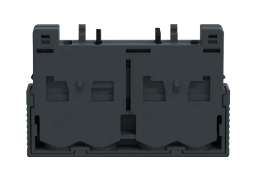 Bloque de contactos auxiliares frontal instantáneos y de falla 1NC + 1NA, para operar hasta 2A/240Vac y 1A/60Vdc